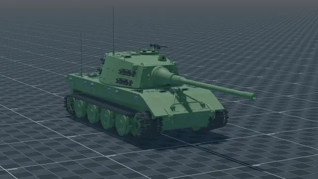 E-100 (Henschelturm), perspective, in Multicrew Tank Combat