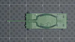 E-100 (Henschelturm), top, in Multicrew Tank Combat