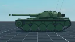 ELC bis, left, in Multicrew Tank Combat