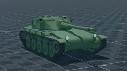 ELC bis, perspective, in Multicrew Tank Combat