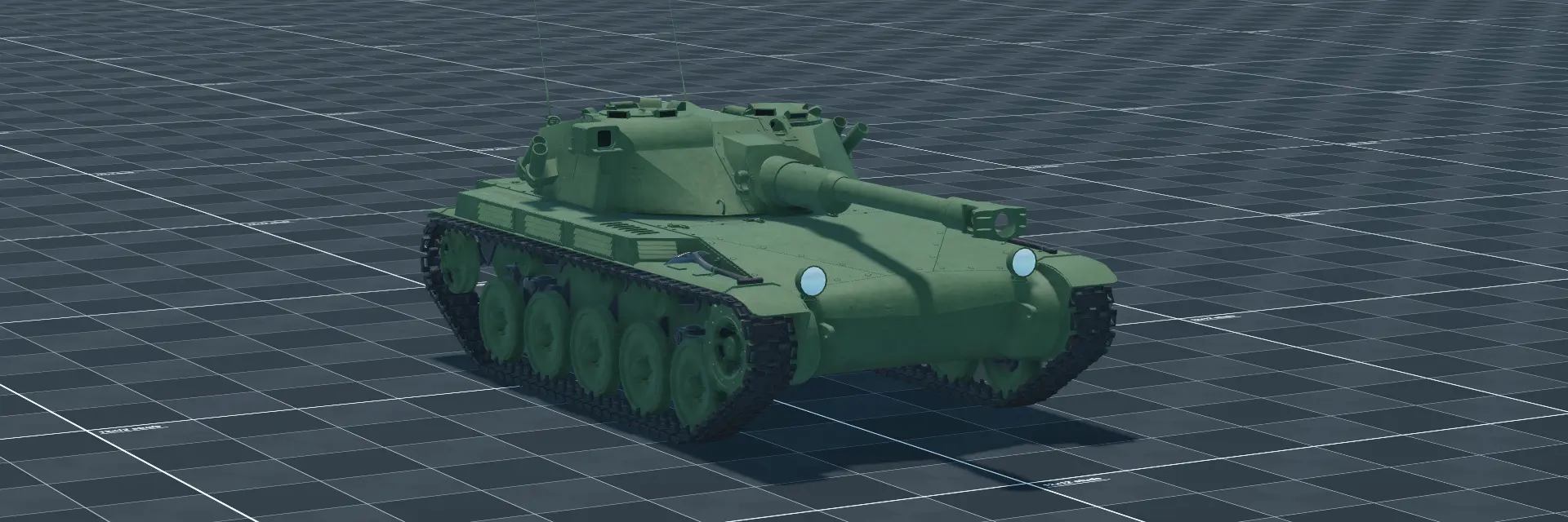 ELC bis, perspective banner, in Multicrew Tank Combat