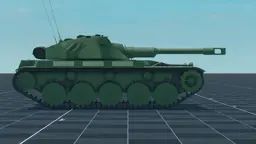 ELC bis, right, in Multicrew Tank Combat