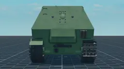 Elefant, back, in Multicrew Tank Combat