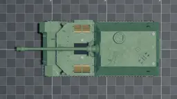 Elefant, top, in Multicrew Tank Combat