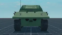 Ersatz M10, back, in Multicrew Tank Combat