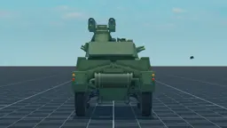 FOX-MILAN, back, in Multicrew Tank Combat