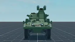 FOX-MILAN, front, in Multicrew Tank Combat