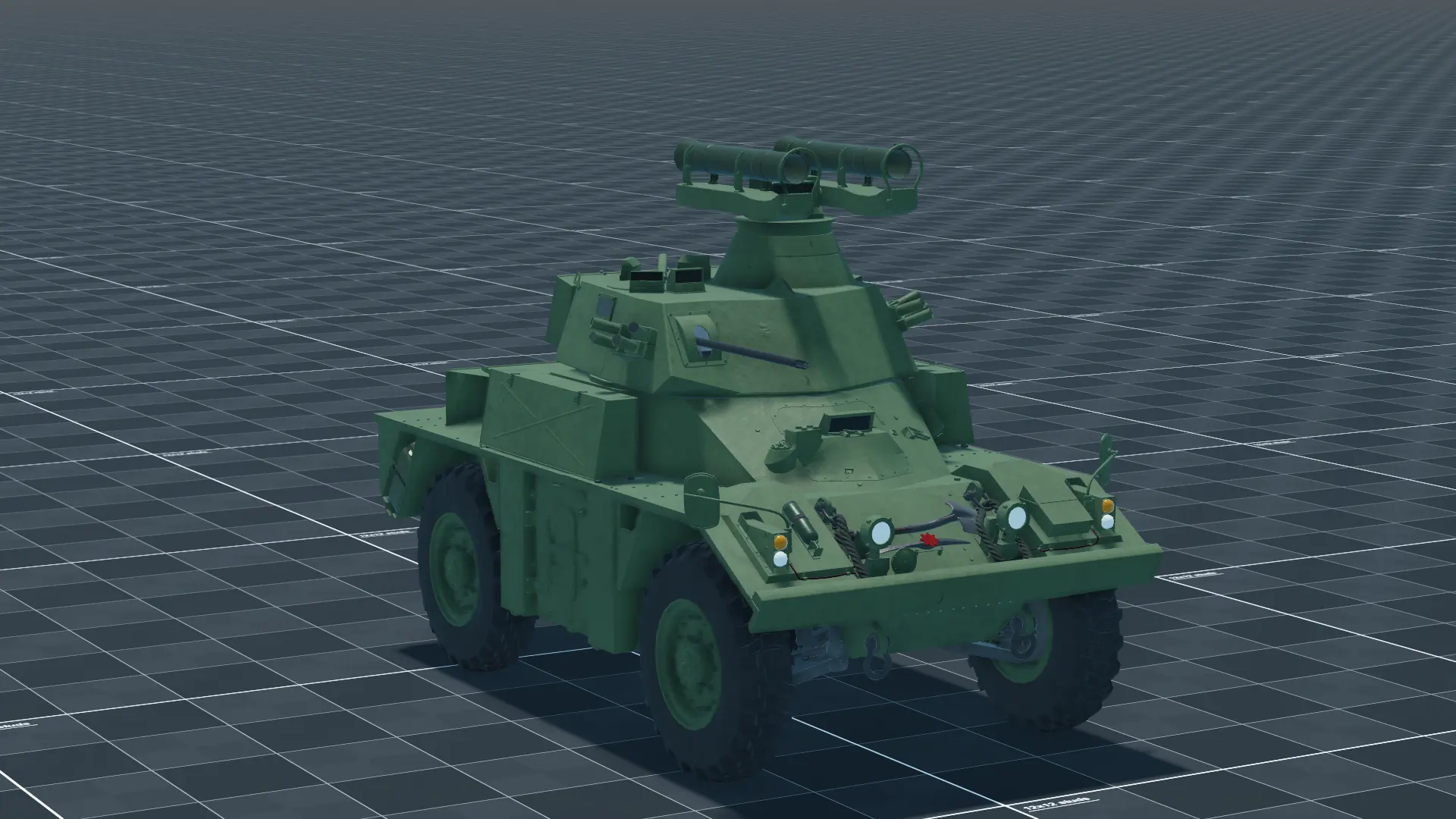 FOX-MILAN, perspective, in Multicrew Tank Combat