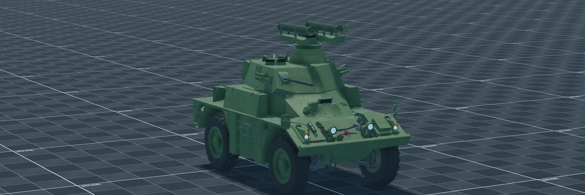 FOX-MILAN, perspective banner, in Multicrew Tank Combat