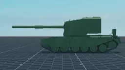 FV4005, left, in Multicrew Tank Combat