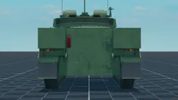 FV510 Warrior, back, in Multicrew Tank Combat