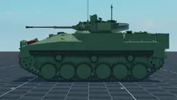 FV510 Warrior, left, in Multicrew Tank Combat