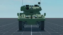 FV721 Fox, front, in Multicrew Tank Combat