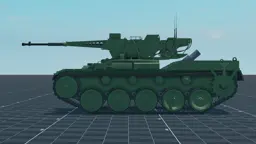 HIMAG, left, in Multicrew Tank Combat