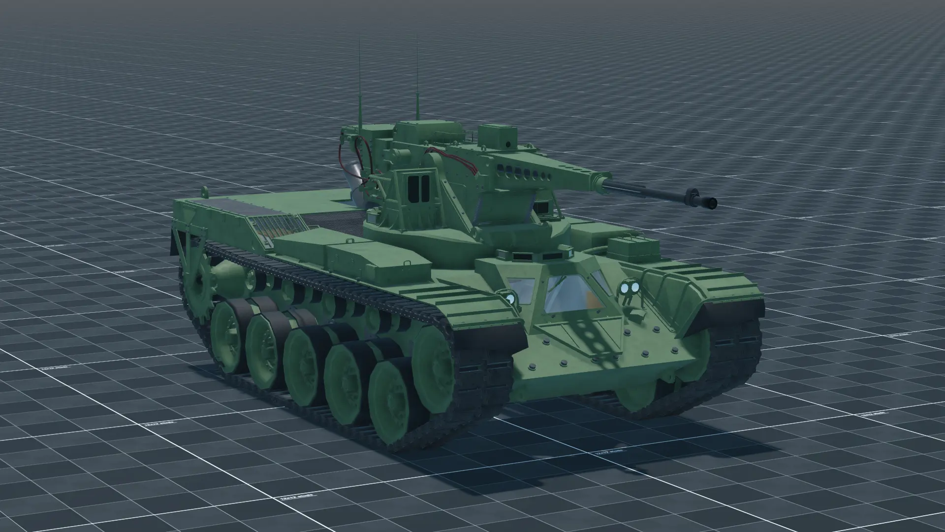 HIMAG, perspective, in Multicrew Tank Combat