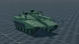 HSTV-L, perspective, in Multicrew Tank Combat