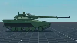 HSTV-L, right, in Multicrew Tank Combat