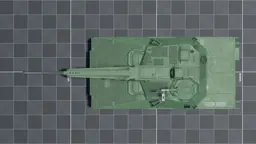 HSTV-L, top, in Multicrew Tank Combat