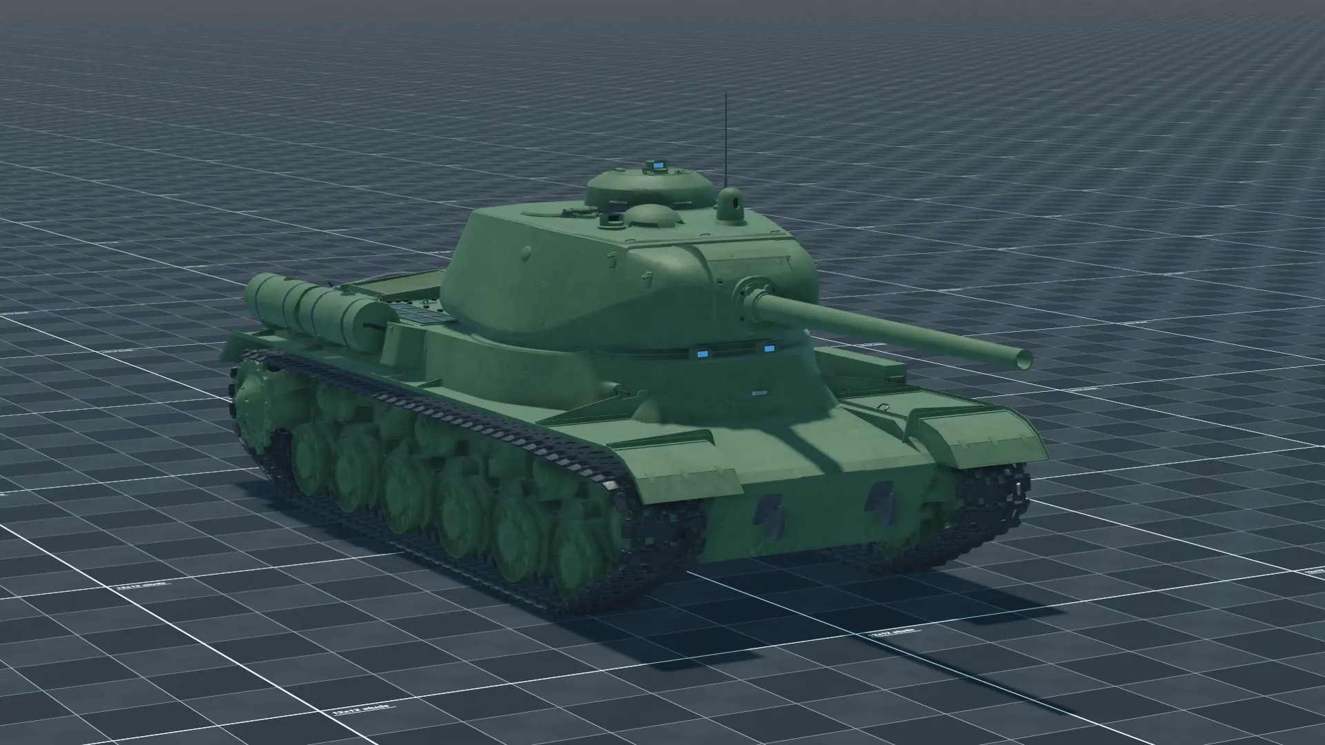 IS-1, perspective, in Multicrew Tank Combat