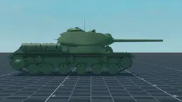 IS-1, right, in Multicrew Tank Combat
