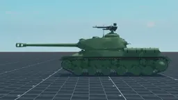 IS-2 1944, left, in Multicrew Tank Combat