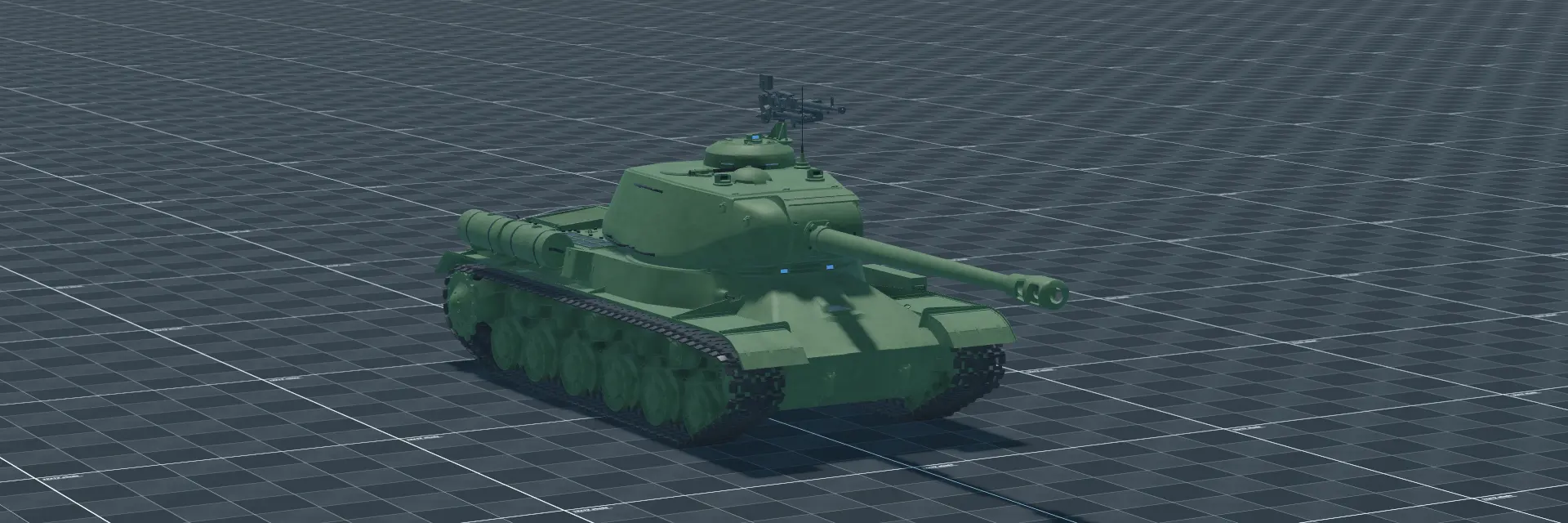 IS-2 1944, perspective banner, in Multicrew Tank Combat