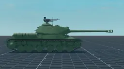 IS-2 1944, right, in Multicrew Tank Combat