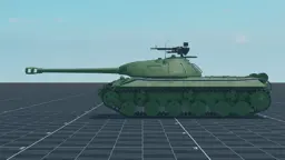IS-3, left, in Multicrew Tank Combat