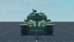 IS-6, front, in Multicrew Tank Combat