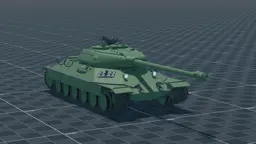 IS-6, perspective, in Multicrew Tank Combat