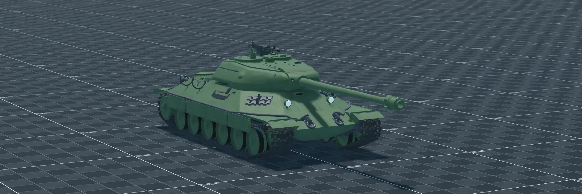 IS-6, perspective banner, in Multicrew Tank Combat