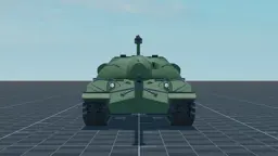 IS-7, front, in Multicrew Tank Combat