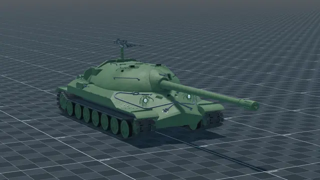IS-7, perspective, in Multicrew Tank Combat