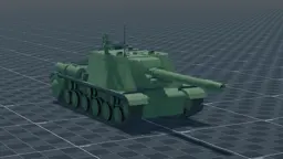 ISU-152, perspective, in Multicrew Tank Combat