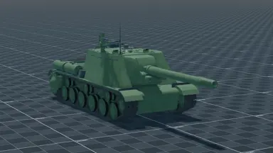 ISU-152, perspective, in Multicrew Tank Combat