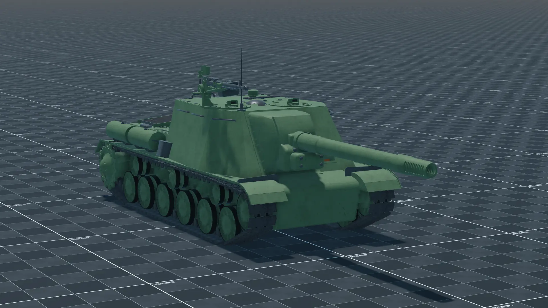 ISU-152, perspective, in Multicrew Tank Combat