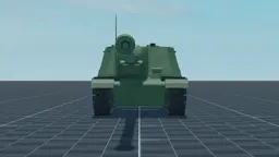 ISU-152BM, front, in Multicrew Tank Combat