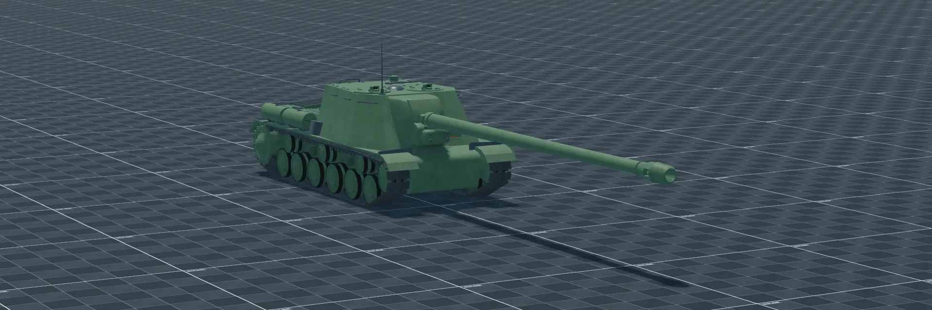 ISU-152BM, perspective banner, in Multicrew Tank Combat