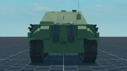 Jagdpanther, back, in Multicrew Tank Combat