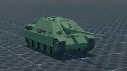 Jagdpanther, perspective, in Multicrew Tank Combat