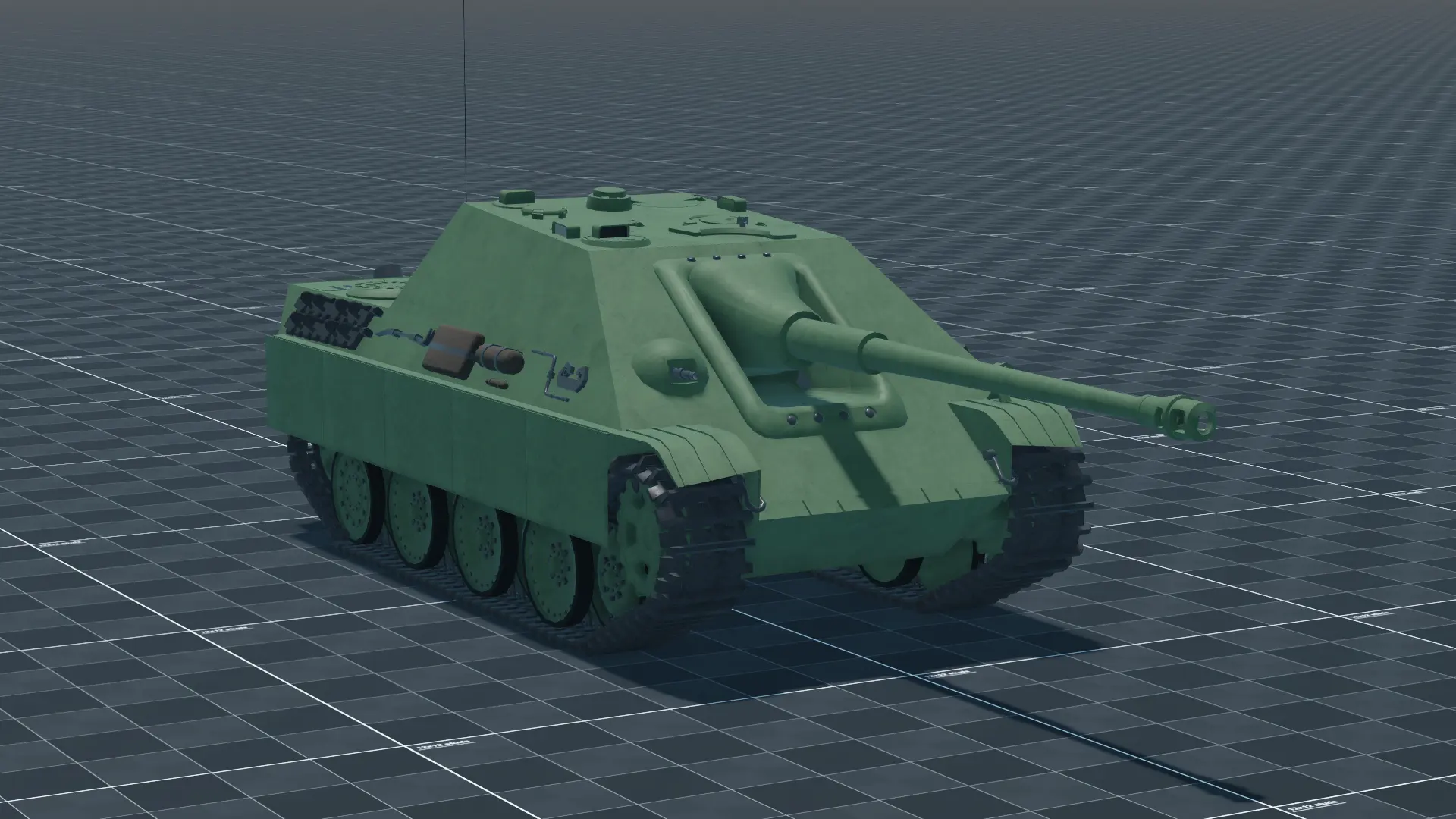 Jagdpanther, perspective, in Multicrew Tank Combat