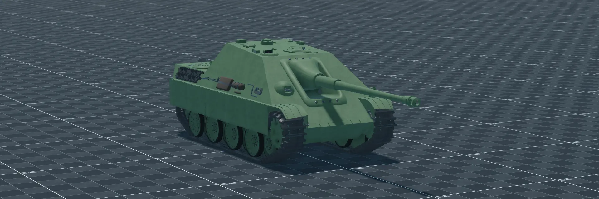 Jagdpanther, perspective banner, in Multicrew Tank Combat