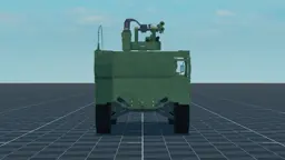 Joint Light Tactical Vehicle, back, in Multicrew Tank Combat