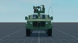 Joint Light Tactical Vehicle, front, in Multicrew Tank Combat