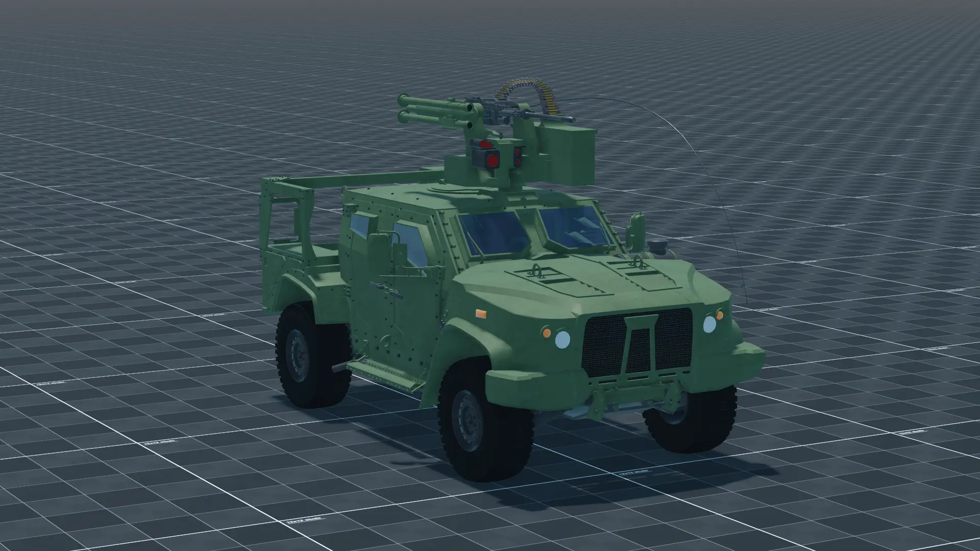 Joint Light Tactical Vehicle, perspective, in Multicrew Tank Combat