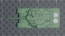 K1, top, in Multicrew Tank Combat