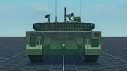 K1A1, back, in Multicrew Tank Combat