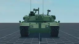 K1A1, front, in Multicrew Tank Combat