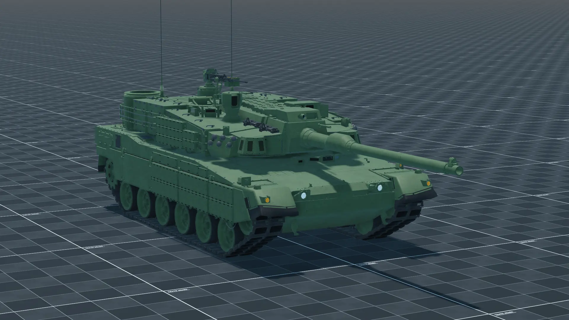 K2, perspective, in Multicrew Tank Combat