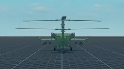 Ka-52M Alligator-M, back, in Multicrew Tank Combat